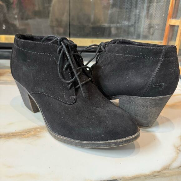 Rocket Dog Women’s Lace Up Suede Ankle Booties Size 9.5 - Picture 1 of 10
